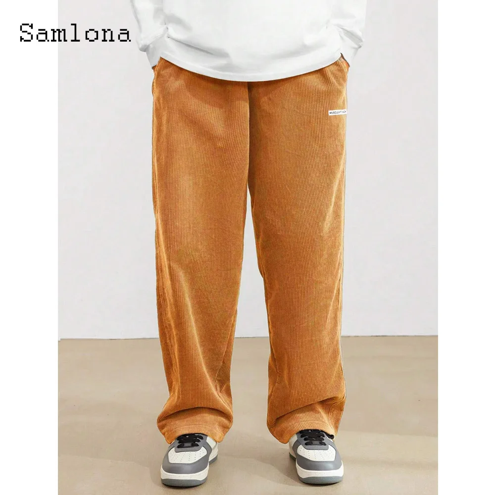2025 Spring Autumn Stand Pocket Corduroy Pants Turmeric Yellow Soft Basic Trousers Plus Size 3xl Mens Fashion Straight Pants New
2025 Spring Autumn Stand Pocket Corduroy Pants Turmeric Yellow Soft Basic Trousers Plus Size 3xl Mens Fashion Straight Pants New