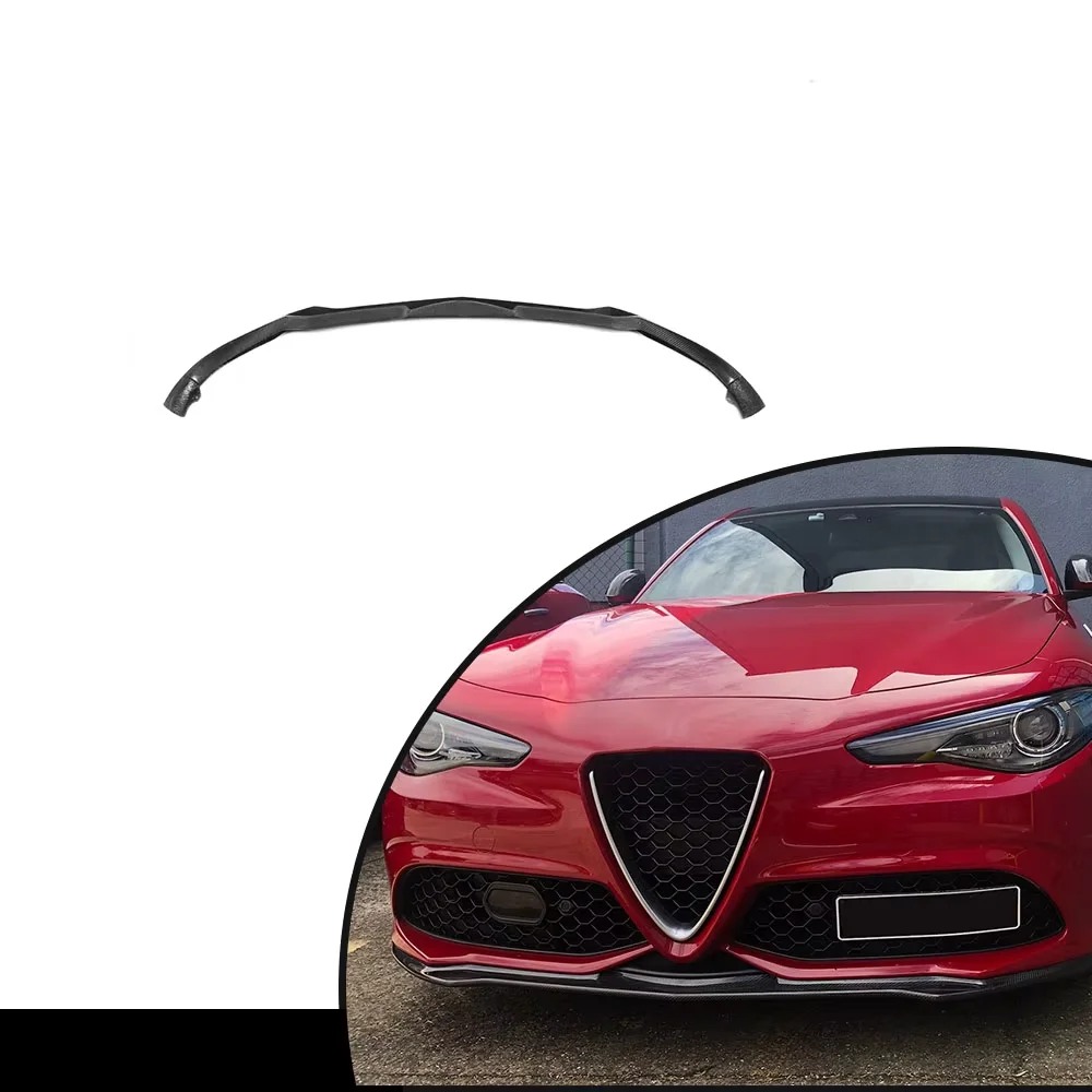 Factory ODM Carbon Fiber Front Lip Spoiler Auto Body Kit For Alfa Romeo Giulia Sedan 4-Door 16-18 (Fits: Giulia Sport)
Factory ODM Carbon Fiber Front Lip Spoiler Auto Body Kit For Alfa Romeo Giulia Sedan 4-Door 16-18 (Fits: Giulia Sport)