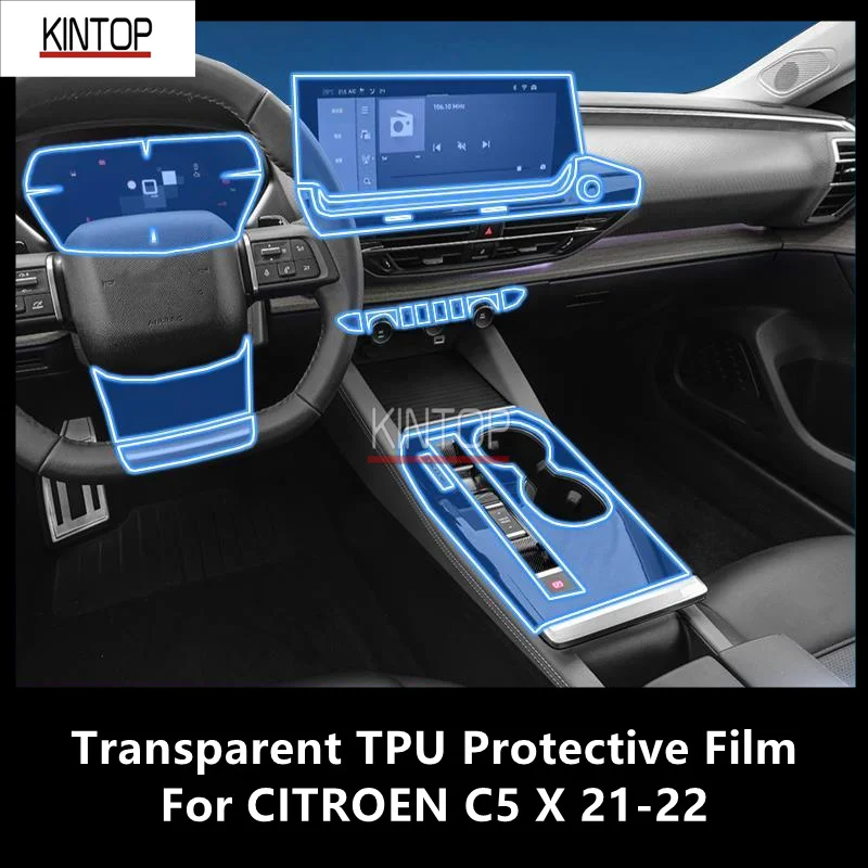 For CITROEN C5 X 21-22 Car Interior Center Console Transparent TPU Protective Film Anti-scratch Repair Film Accessories Refit
For CITROEN C5 X 21-22 Car Interior Center Console Transparent TPU Protective Film Anti-scratch Repair Film Accessories Refit