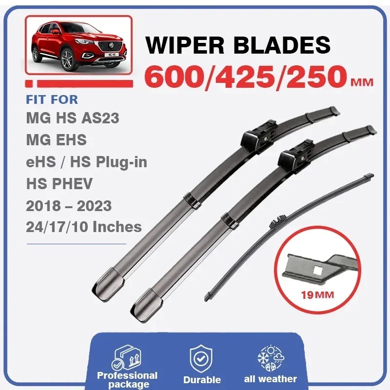 Car Front Rear Wiper Blades For MG HS MGHS AS23 EHS PHEV 2018 2019 2020 2021 2022 2023 Plug Window Windshield Windscreen Brushes
Car Front Rear Wiper Blades For MG HS MGHS AS23 EHS PHEV 2018 2019 2020 2021 2022 2023 Plug Window Windshield Windscreen Brushes