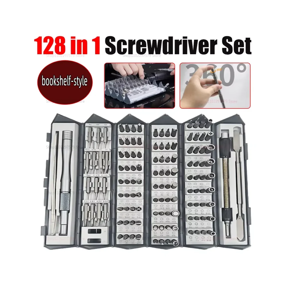 Набор прецизионных отверток 128 в 1 для смартфонов, ПК, электроники, ремонта бытовой техники, противоскользящая разборка для обслуживания своими руками
Набор прецизионных отверток 128 в 1 для смартфонов, ПК, электроники, ремонта бытовой техники, противоскользящая разборка для обслуживания своими руками