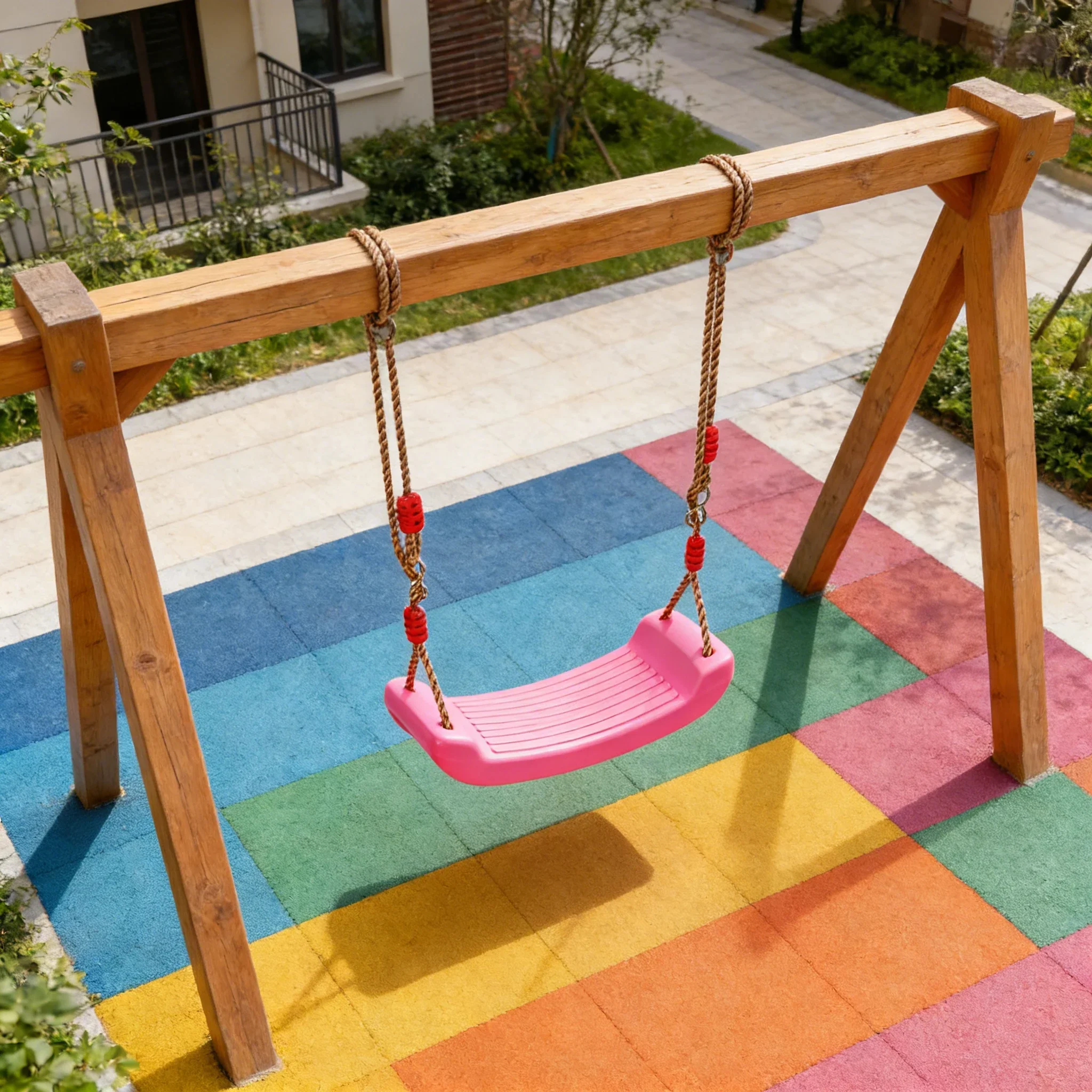 Customizable Rope Swing Chair Swing Chair Plastic Comfortable Adjustable Safe for Home Indoor Outdoor Leisure Timepromote sales
Customizable Rope Swing Chair Swing Chair Plastic Comfortable Adjustable Safe for Home Indoor Outdoor Leisure Timepromote sales