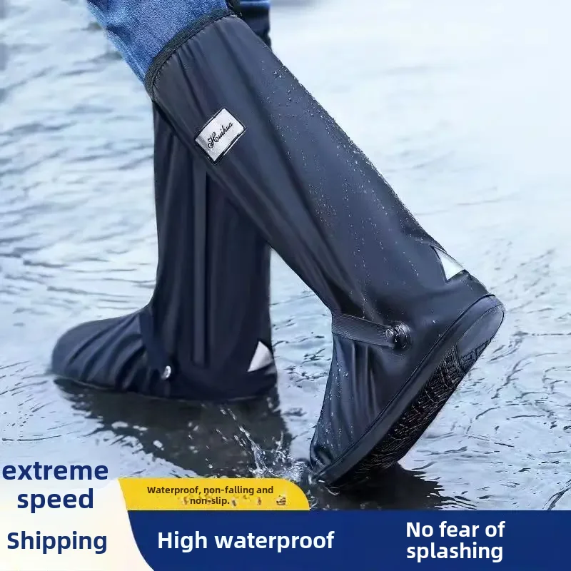 Rain boot covers for men and women, thickeneded wear-resistant waterproof shoe covers, outdoor cycling rain boots, high tube ...
Rain boot covers for men and women, thickeneded wear-resistant waterproof shoe covers, outdoor cycling rain boots, high tube ...
