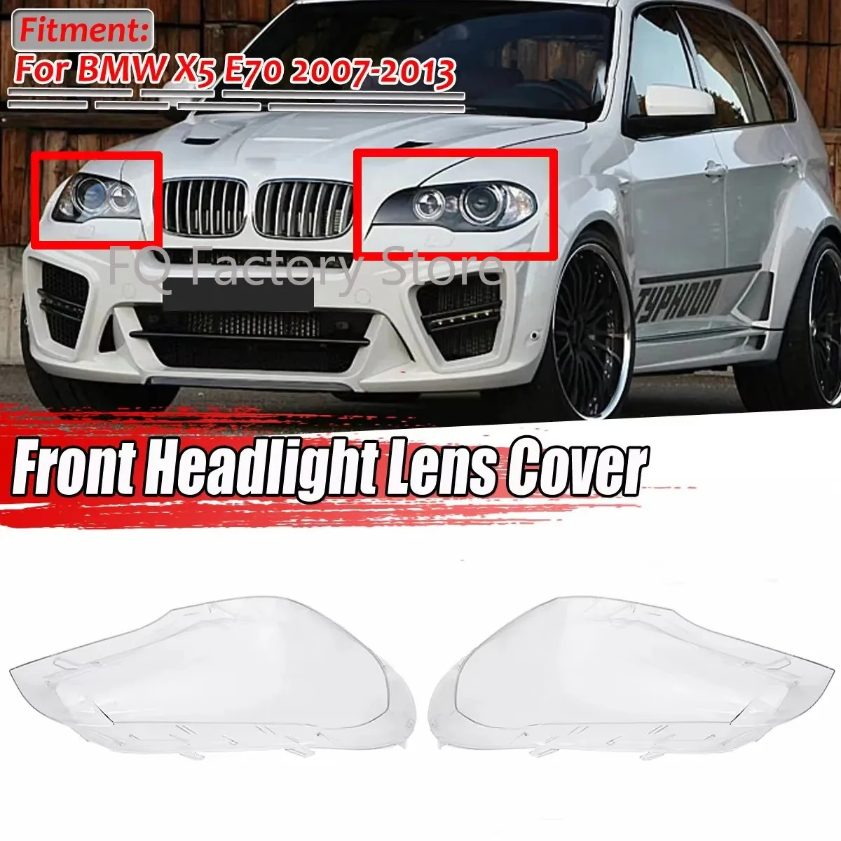 Крышка фары для BMW X5 E70 2007-2013, крышка передней фары автомобиля, прозрачный корпус, абажур, маски в виде лампы
Крышка фары для BMW X5 E70 2007-2013, крышка передней фары автомобиля, прозрачный корпус, абажур, маски в виде лампы