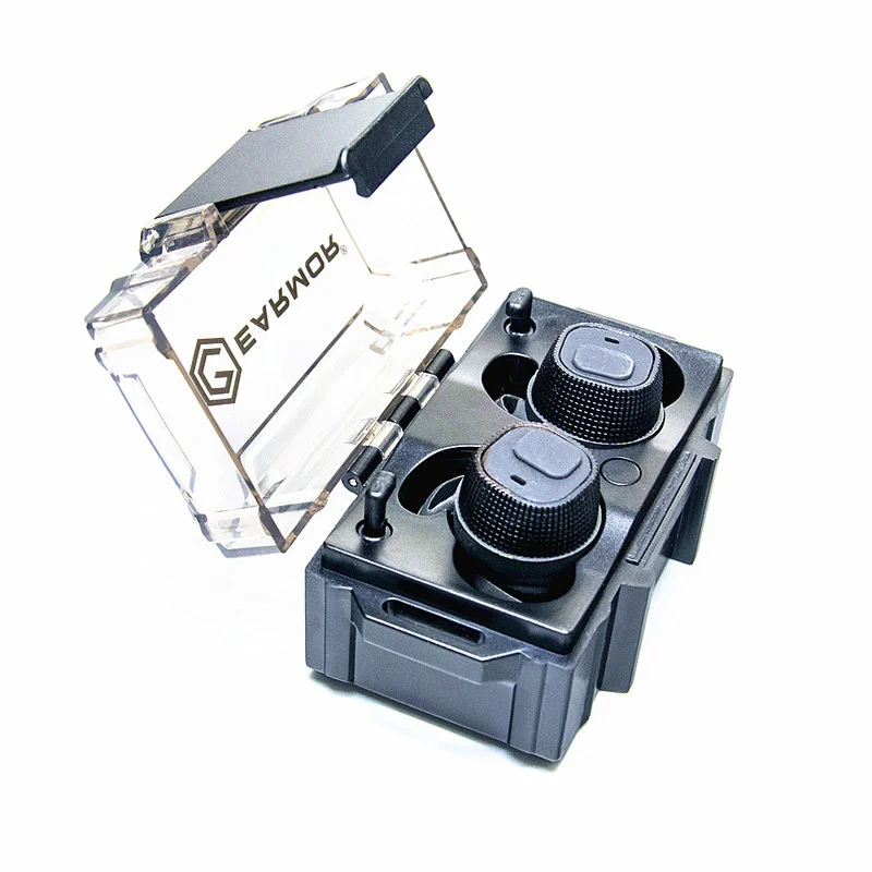 EARMOR M20 Electronic Earplug Tactical Noise Reduction Earplug for Shooting Training BK/CB/FG
EARMOR M20 Electronic Earplug Tactical Noise Reduction Earplug for Shooting Training BK/CB/FG
