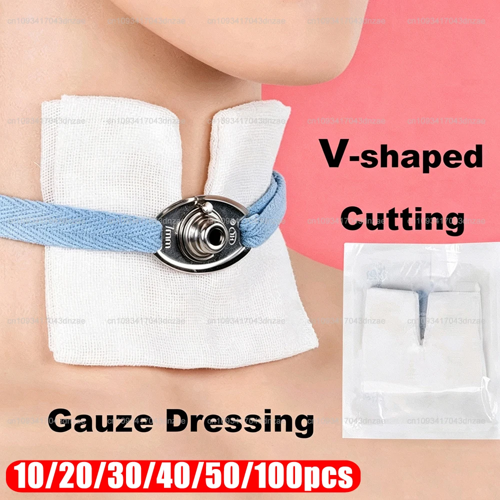10-100bags Medical Gauze Pad Sterile V-shaped Ultra-soft Fixation Tracheotomy Tube Medical Comfortable Pad Gauze Fixation Strap
10-100bags Medical Gauze Pad Sterile V-shaped Ultra-soft Fixation Tracheotomy Tube Medical Comfortable Pad Gauze Fixation Strap