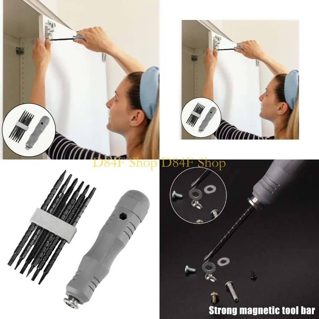 D84F Compact 13 In 1 Retractable Double Head Screwdriver for DIY Enthusiasts
D84F Compact 13 In 1 Retractable Double Head Screwdriver for DIY Enthusiasts