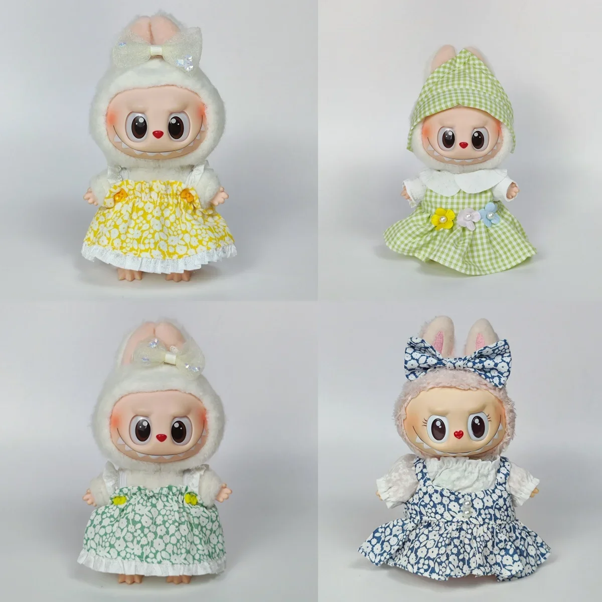 17cm Mini Plush Doll Clothing Accessories for Korea Kpop EXO Labubu Idol - Floral Pajamas Outfit Set | Cute Fashion Present
17cm Mini Plush Doll Clothing Accessories for Korea Kpop EXO Labubu Idol - Floral Pajamas Outfit Set | Cute Fashion Present
