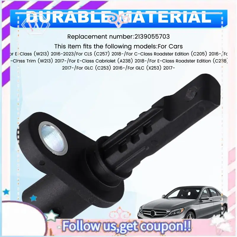 Easy To Use ABS Wheel Speed Sensor For Mercedes Benz C257 C205 W213 A238 C238 C253 X253 CLS260 CLS300 C63 E200 E260 A2139055703
Easy To Use ABS Wheel Speed Sensor For Mercedes Benz C257 C205 W213 A238 C238 C253 X253 CLS260 CLS300 C63 E200 E260 A2139055703