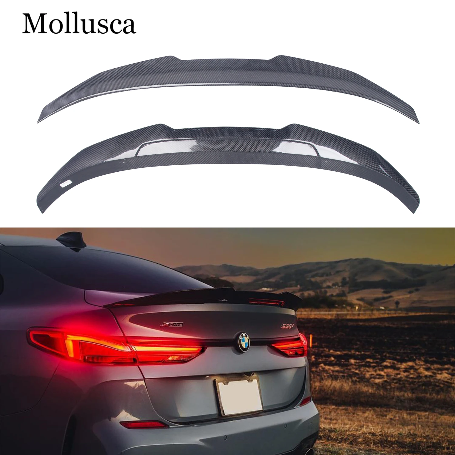 For BMW 2 Series F44 4Door Gran Coupe PSM Style Real Carbon Fiber Rear Spoiler Trunk Wing 2020-2024
For BMW 2 Series F44 4Door Gran Coupe PSM Style Real Carbon Fiber Rear Spoiler Trunk Wing 2020-2024