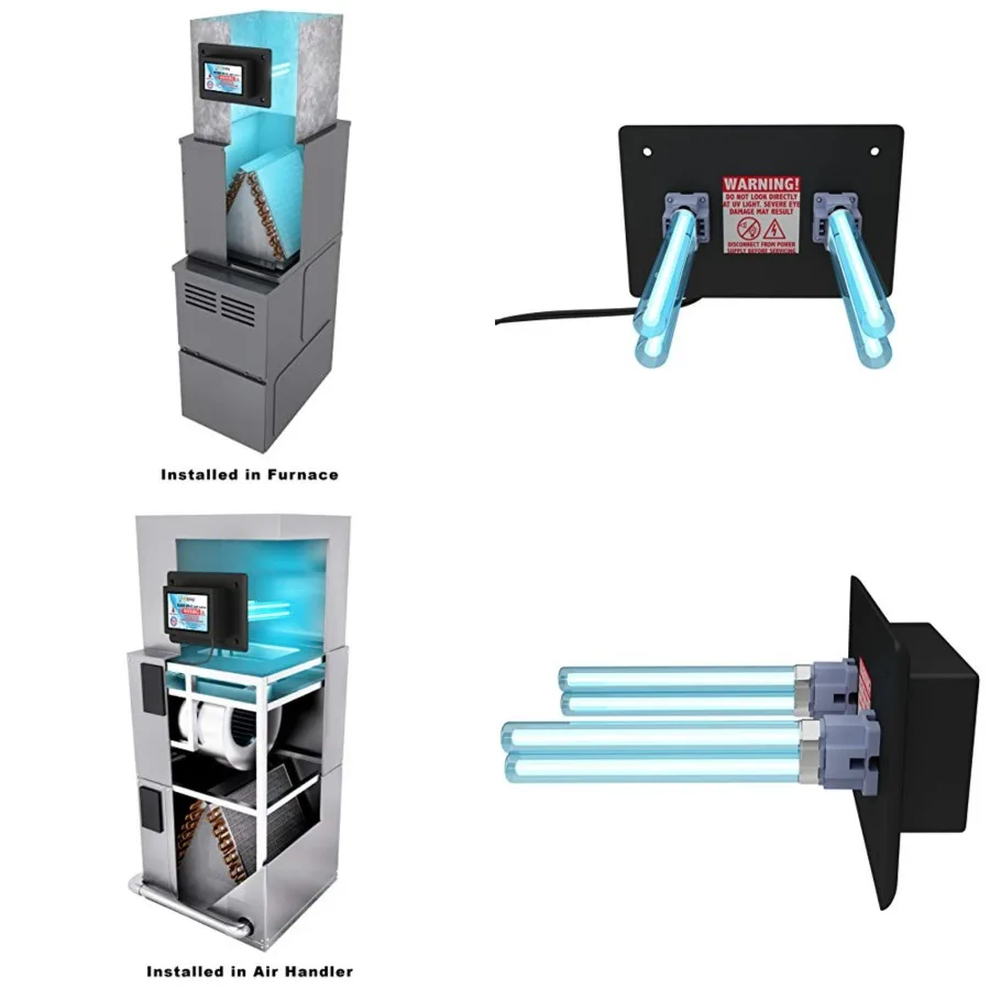 REKO Lighting R2000 Air Purifier Whole House Uv uvc Light in Duct for HVAC Ac Air Conditioning Duct
REKO Lighting R2000 Air Purifier Whole House Uv uvc Light in Duct for HVAC Ac Air Conditioning Duct