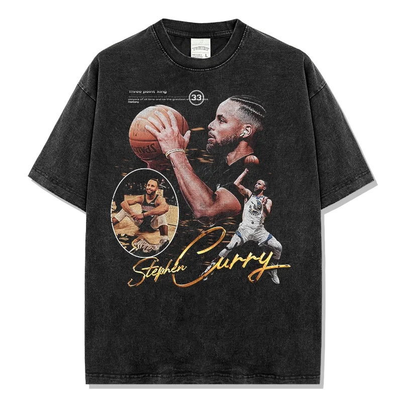 Винтажная футболка Acid Wash Stephen Curry, 3-точечная футболка с рисунком King, золотой фирменный принт, свободная посадка, мужская уличная одежда, повседневный топ
Винтажная футболка Acid Wash Stephen Curry, 3-точечная футболка с рисунком King, золотой фирменный принт, свободная посадка, мужская уличная одежда, повседневный топ