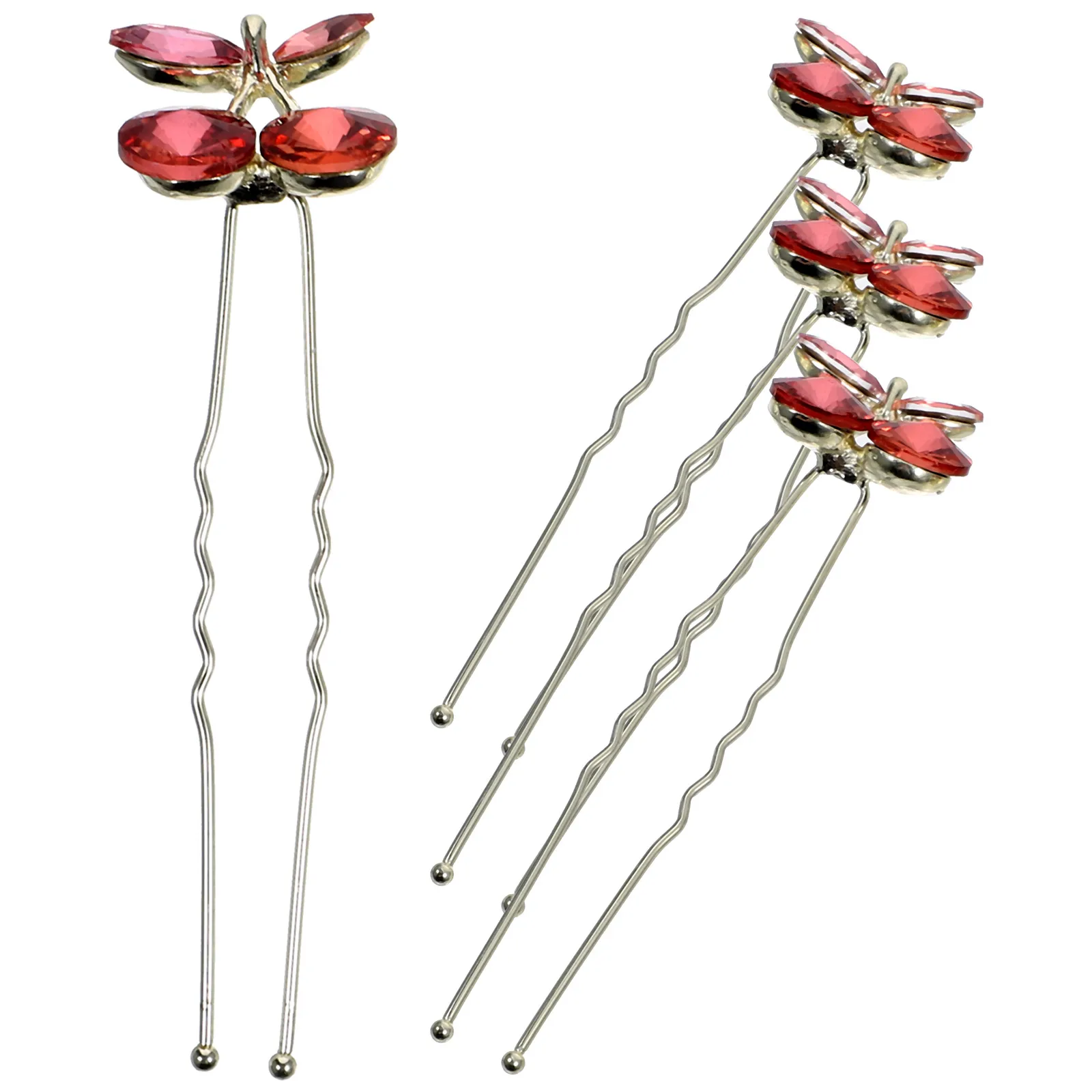4pcs Rhinestone Hairpins U shaped Clips for Bridal Wedding Banquet Prom Styling Easy to Use Silver Color Accessories
4pcs Rhinestone Hairpins U shaped Clips for Bridal Wedding Banquet Prom Styling Easy to Use Silver Color Accessories