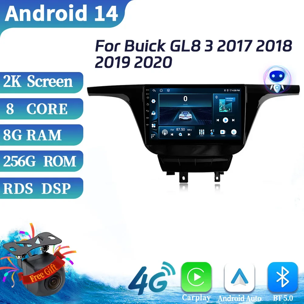 Android 14 Carplay For Buick GL8 3 2017 2018 2019 2020 Radio Stereo Touch Multimedia 4G GPS Wireless BT Carplay Bluetooth Screen
Android 14 Carplay For Buick GL8 3 2017 2018 2019 2020 Radio Stereo Touch Multimedia 4G GPS Wireless BT Carplay Bluetooth Screen