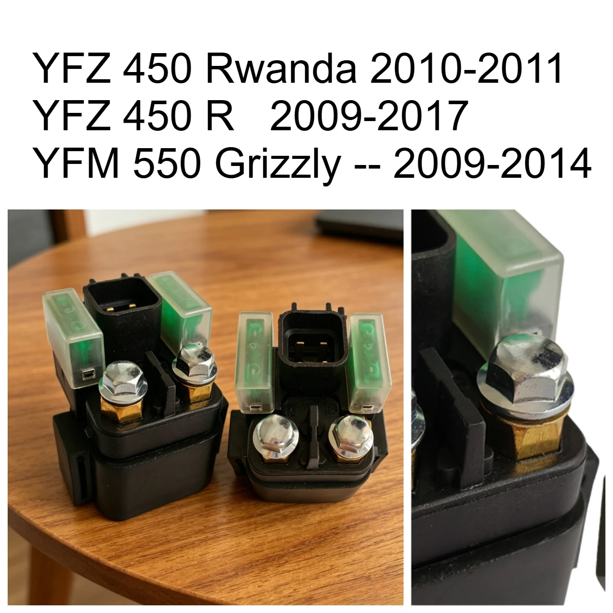 1/2/4pc Motor Start Relay Solenoid For YAMAHA YFZ450 Rwanda 2010-2011 YFZ450R 2009-2017 YFM550 Grizzly 2009-2014 YFZ 450 YFM 550
1/2/4pc Motor Start Relay Solenoid For YAMAHA YFZ450 Rwanda 2010-2011 YFZ450R 2009-2017 YFM550 Grizzly 2009-2014 YFZ 450 YFM 550