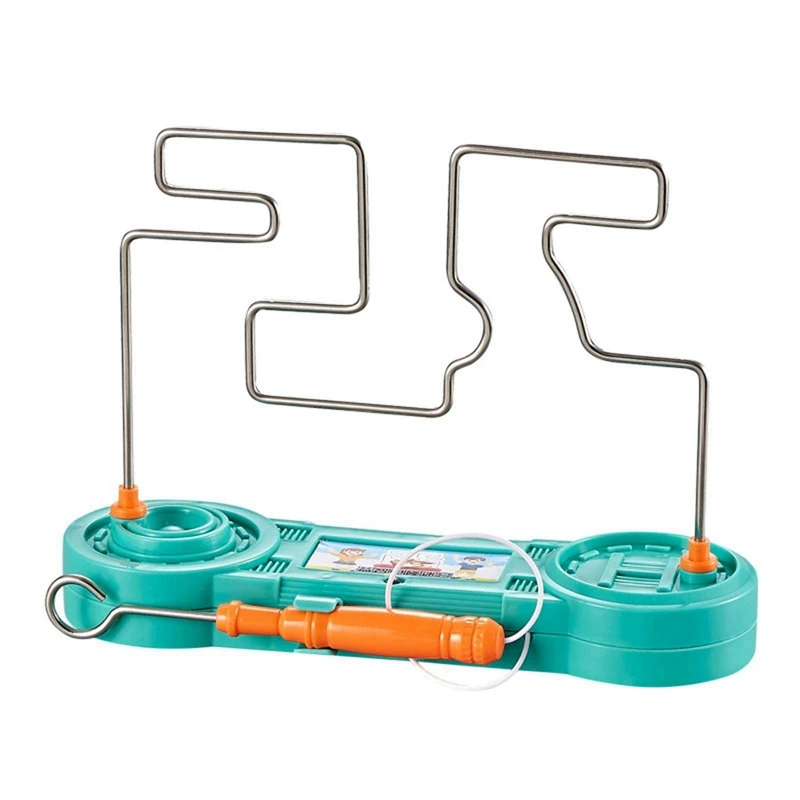 Bump Maze Toy Electric Dont Buzz The Wire Game Classic Tabletop Puzzle Game Retro Toys For Family Gathering
Bump Maze Toy Electric Dont Buzz The Wire Game Classic Tabletop Puzzle Game Retro Toys For Family Gathering