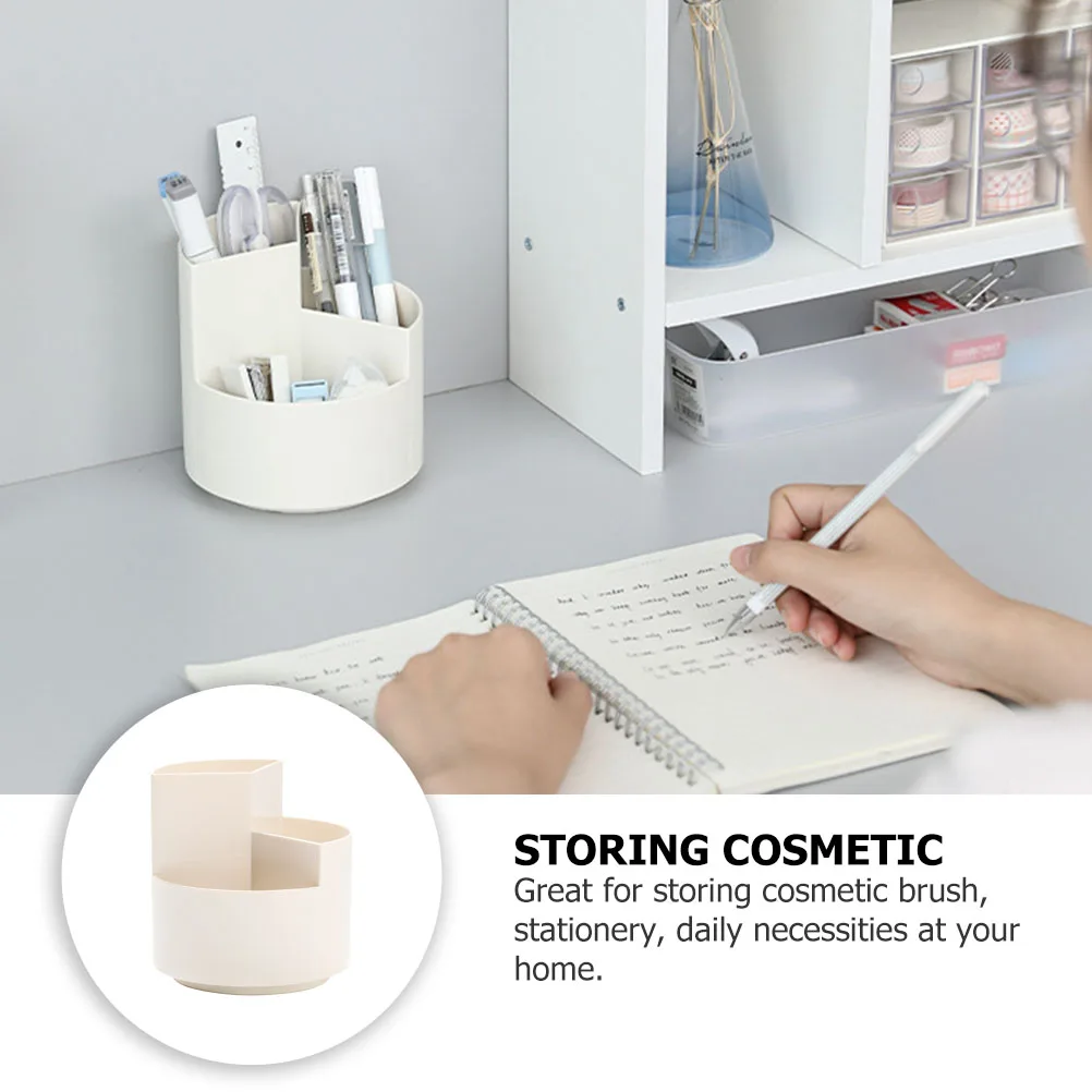 Rotating Pen Holder Plastic PP Desktop Storage Box for Students Workers Brush Holder Rotatable Brush Pot Stationery
Rotating Pen Holder Plastic PP Desktop Storage Box for Students Workers Brush Holder Rotatable Brush Pot Stationery