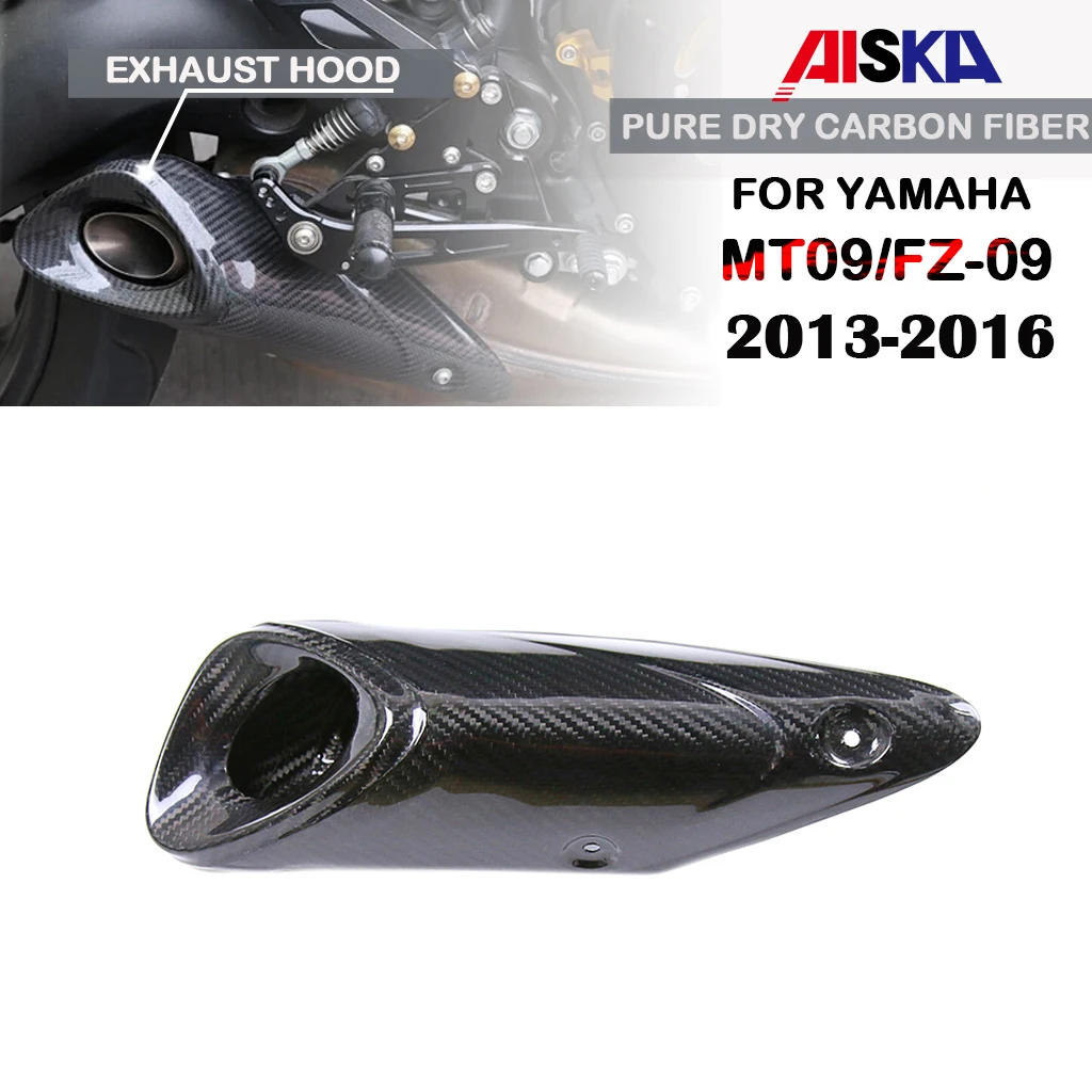 Motorcycle Accessories Exhaust Hood Heat Protection Cover Fairing Kit Dry Carbon Fiber For Yamaha MT 09 MT09 2013-2016 2015
Motorcycle Accessories Exhaust Hood Heat Protection Cover Fairing Kit Dry Carbon Fiber For Yamaha MT 09 MT09 2013-2016 2015