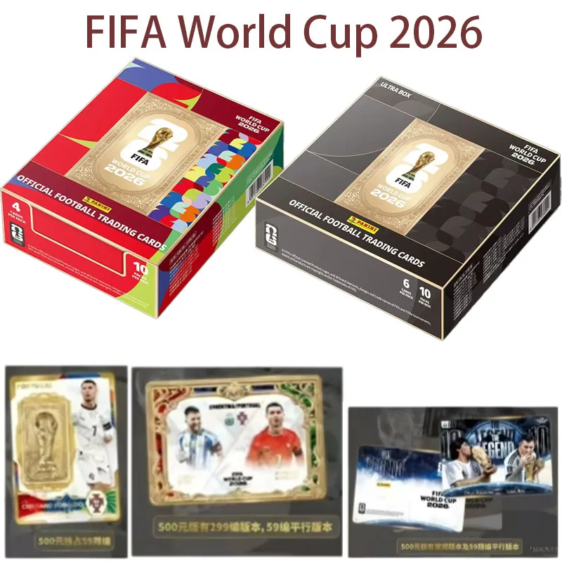PANINI & KAYOU Card Game FIFA 2026 Cards Soccer Star Card Football Players Collection Trading Cards Fans Memorabilia Party Gift
PANINI & KAYOU Card Game FIFA 2026 Cards Soccer Star Card Football Players Collection Trading Cards Fans Memorabilia Party Gift