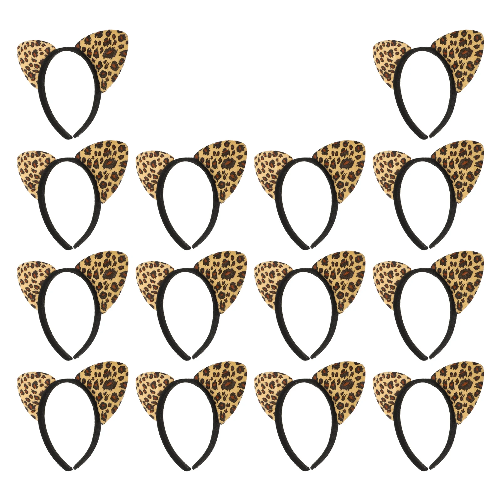 14 Pcs Leopard Print Cat Ear Headbands Hair Accessories Kids Girls Cartoon Decorative Earrings Fashionable Cosplay Props
14 Pcs Leopard Print Cat Ear Headbands Hair Accessories Kids Girls Cartoon Decorative Earrings Fashionable Cosplay Props