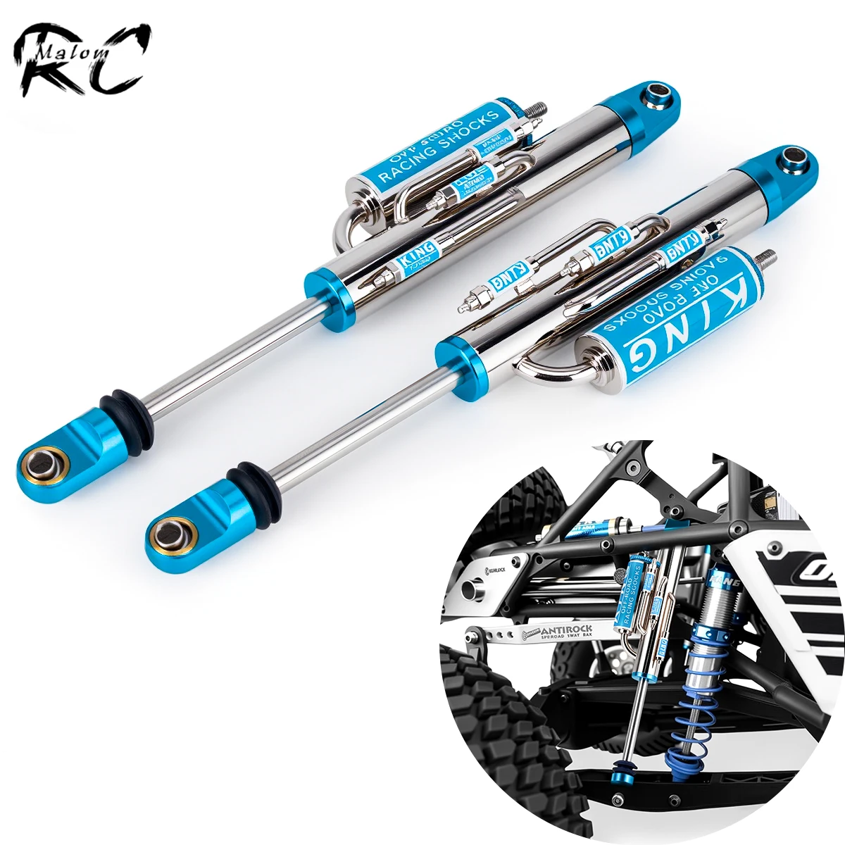 Металлические декоративные амортизаторы для радиоуправляемого гусеничного автомобиля 1/10 (TRX4/UT4/RR10) — 105/125 мм, нефункциональные масштабные детали для самостоятельного изготовления и дисплея
Металлические декоративные амортизаторы для радиоуправляемого гусеничного автомобиля 1/10 (TRX4/UT4/RR10) — 105/125 мм, нефункциональные масштабные детали для самостоятельного изготовления и дисплея