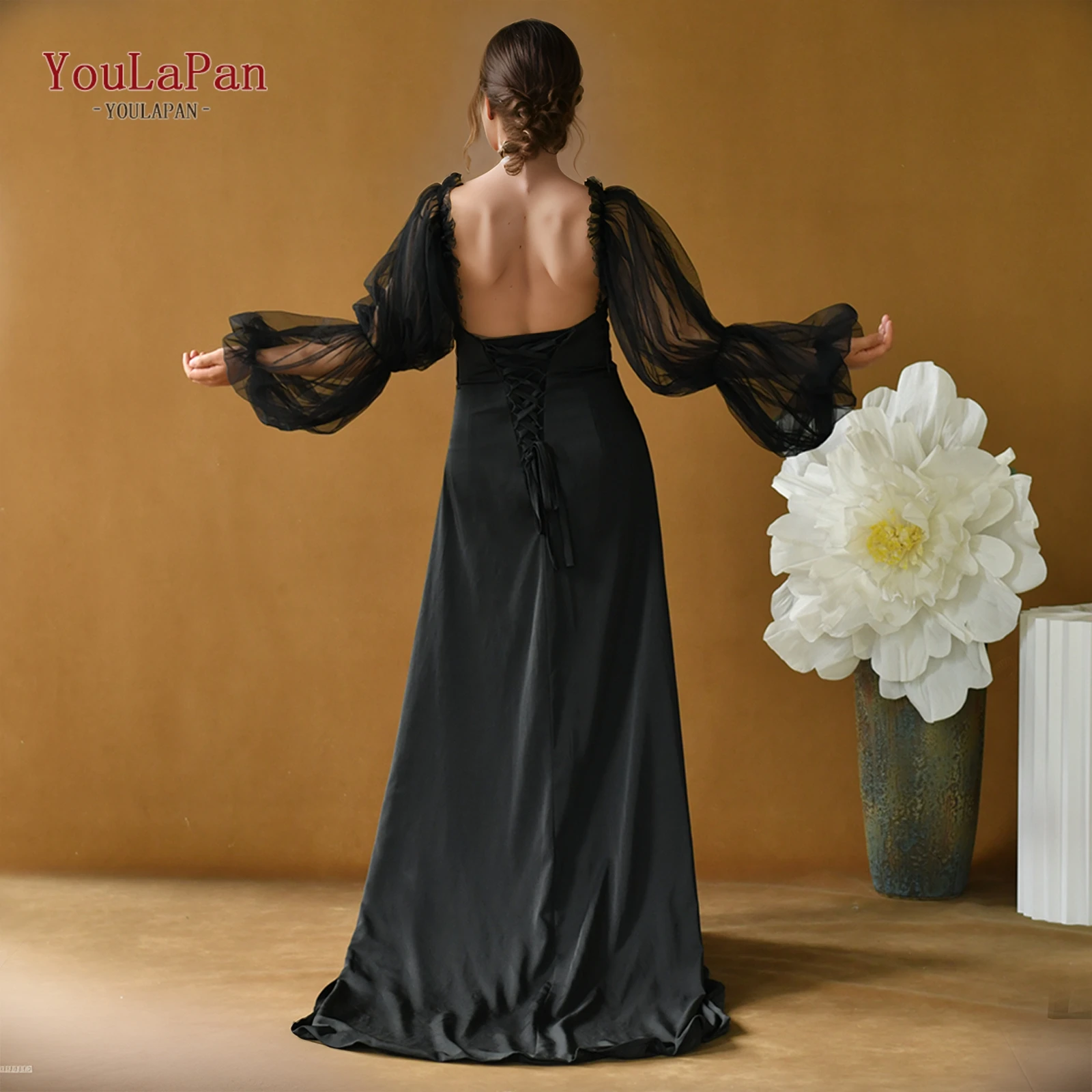 TOPQUEEN MM26 Fashionable And Popular Styles Black Puff Sleeve Ladies Long Gloves Wedding Matching Personalized Dress Matching
TOPQUEEN MM26 Fashionable And Popular Styles Black Puff Sleeve Ladies Long Gloves Wedding Matching Personalized Dress Matching