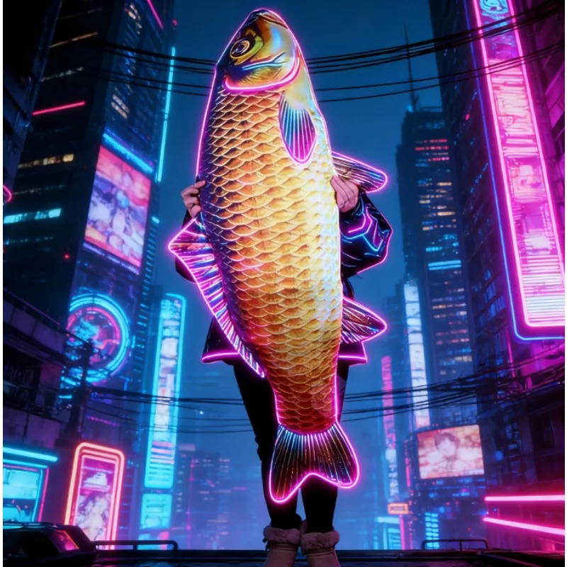 Appearing Fish 130cm Large – Magic Tricks Fish Appear From Bag Stage Illusions Gimmick Props Magia Magician Mentalism Funny
Appearing Fish 130cm Large – Magic Tricks Fish Appear From Bag Stage Illusions Gimmick Props Magia Magician Mentalism Funny