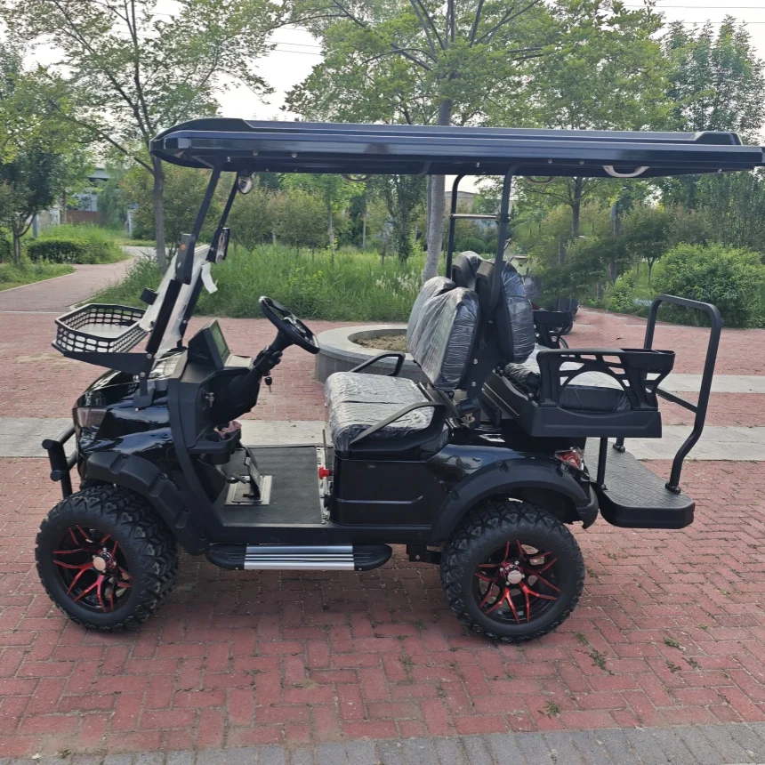 New 4 Seater 60V/72V Lithium Battery 4000W/5000W/7000W AC System Off Road Golf Trolley Electric Golf Cart With Factory Price 
New 4 Seater 60V/72V Lithium Battery 4000W/5000W/7000W AC System Off Road Golf Trolley Electric Golf Cart With Factory Price