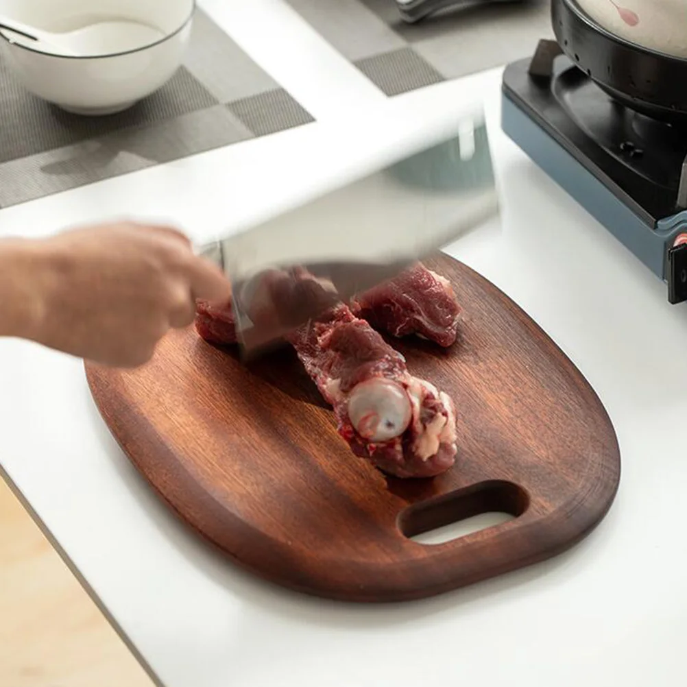 Ebony Cutting Board Wood Chopping Block for Kitchen Food-grade Charcuterie Thick Reversible Non-warp Non-crack
Ebony Cutting Board Wood Chopping Block for Kitchen Food-grade Charcuterie Thick Reversible Non-warp Non-crack