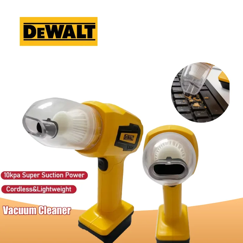 Dewalt Handheld Car Vacuum Cleaner For18V- 20Vbattery 10Kpa suction power cordless dust collector, convenient blower power tool
Dewalt Handheld Car Vacuum Cleaner For18V- 20Vbattery 10Kpa suction power cordless dust collector, convenient blower power tool