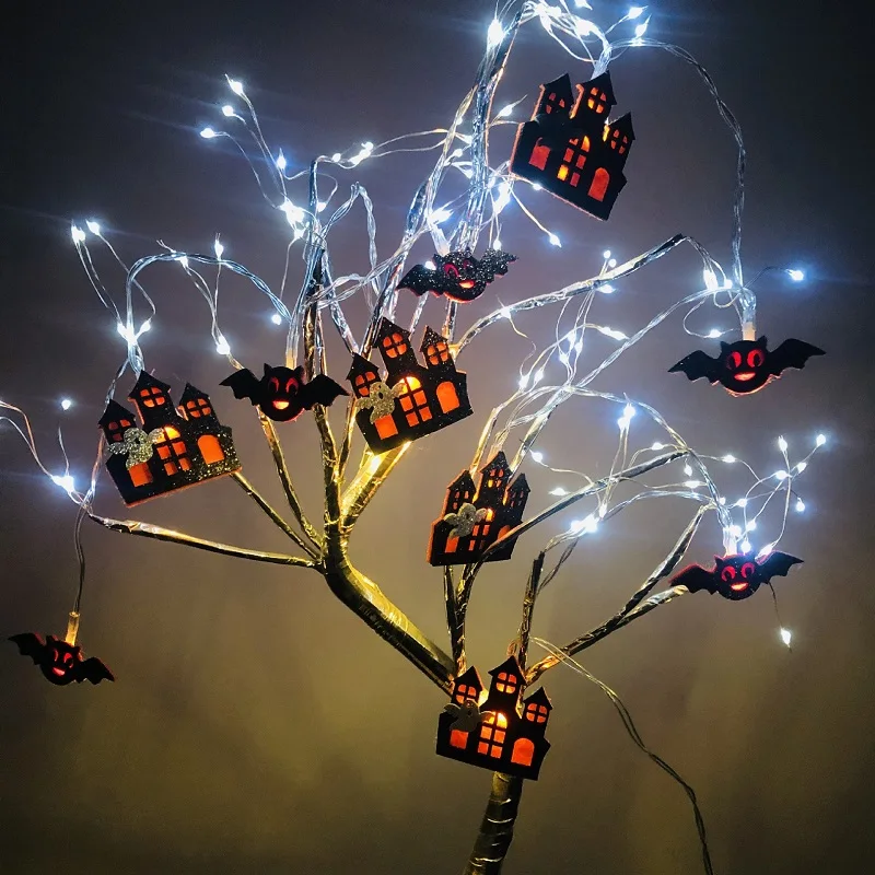 1.6/3 M Halloween Led Lights String Horror Bat Castle String Light Battery Operated for Indoor Outdoor Halloween Party Supplies
1.6/3 M Halloween Led Lights String Horror Bat Castle String Light Battery Operated for Indoor Outdoor Halloween Party Supplies