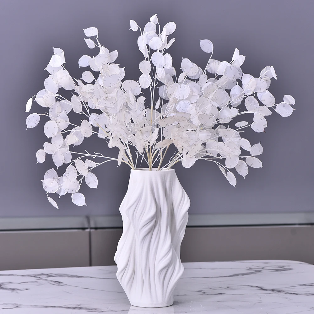 Vintage Artificial Long Pole Eucalyptus Leaves Simulation Plants Money Leaf High Quality Fake Flowers Party Wedding Home Decor
Vintage Artificial Long Pole Eucalyptus Leaves Simulation Plants Money Leaf High Quality Fake Flowers Party Wedding Home Decor