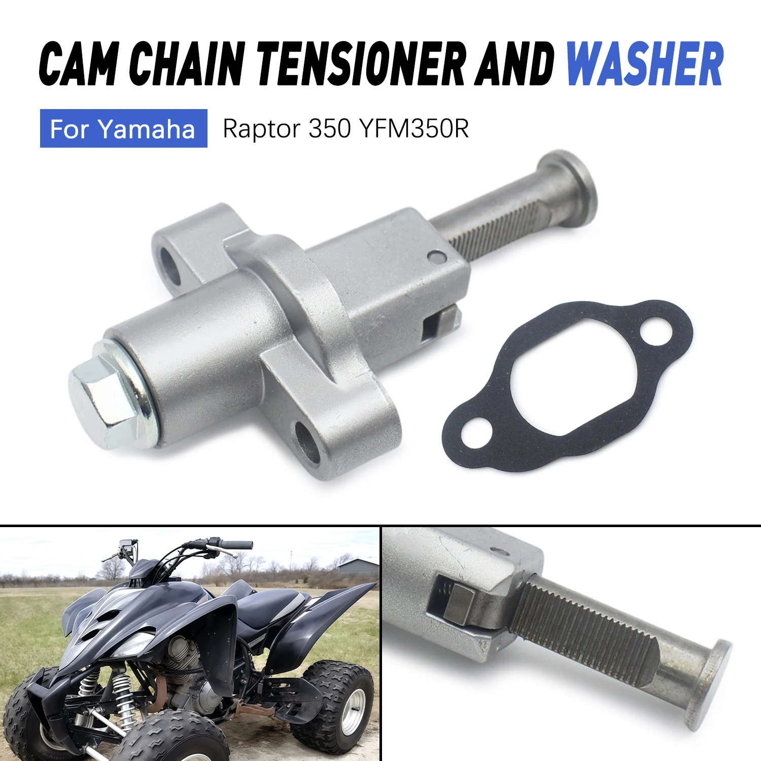 Cam Timing Chain Tensioner Gasket Kit Motorcycle Accessories For Yamaha Raptor 350 XVS950CT YFM450FX YFM350R YFM350U 2004-2013
Cam Timing Chain Tensioner Gasket Kit Motorcycle Accessories For Yamaha Raptor 350 XVS950CT YFM450FX YFM350R YFM350U 2004-2013