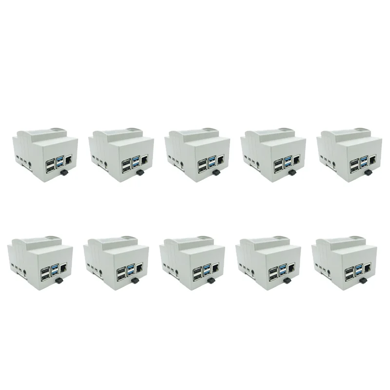 ABZZ-10X For Raspberry Pi 4 Model B ABS Case White Case Protective Case Enclosure For Raspberry Pi 4B
ABZZ-10X For Raspberry Pi 4 Model B ABS Case White Case Protective Case Enclosure For Raspberry Pi 4B