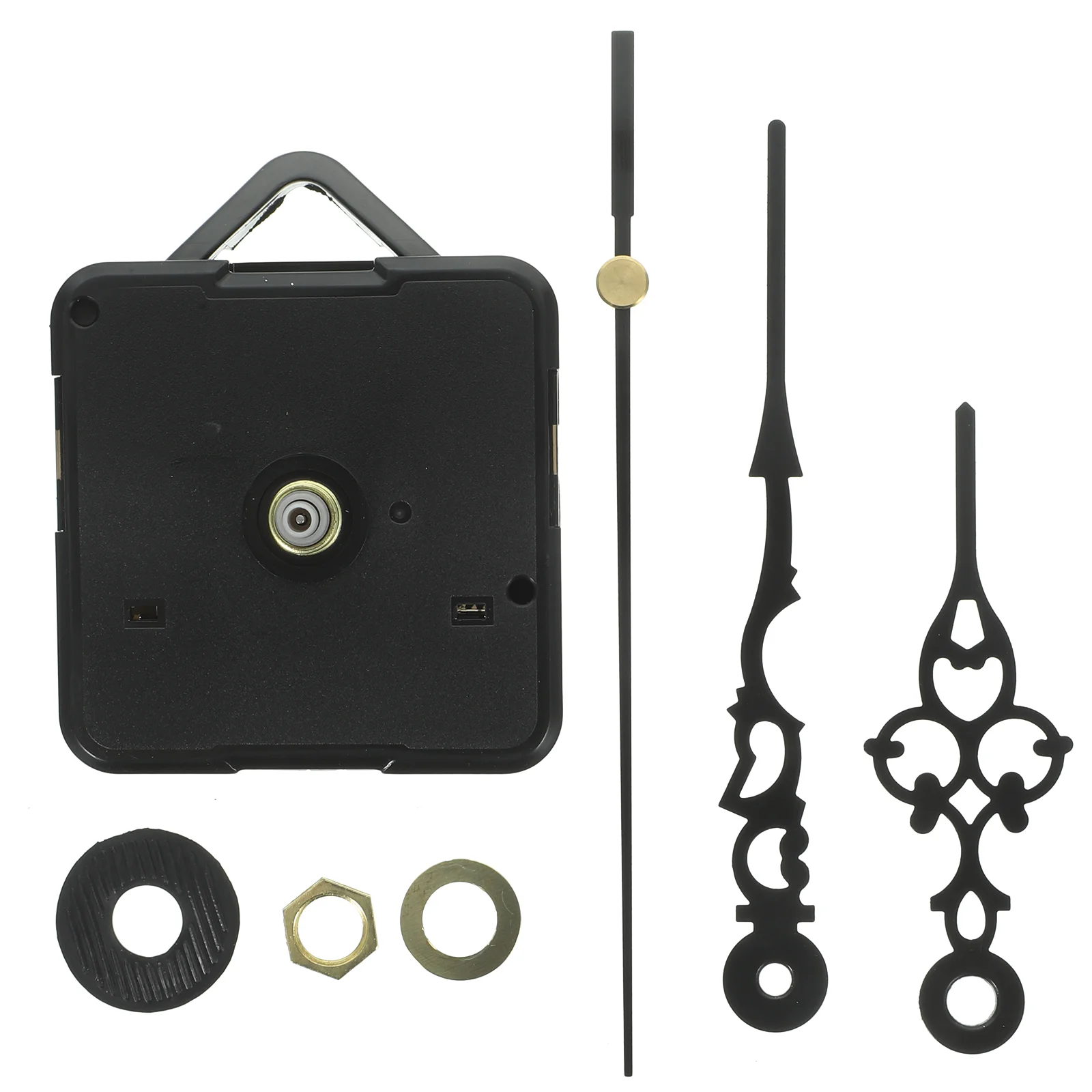 Quartz Wall Clock with Hook Mounting Accessories Silent Sweep Second Electronic Clock Movements (Black)
Quartz Wall Clock with Hook Mounting Accessories Silent Sweep Second Electronic Clock Movements (Black)