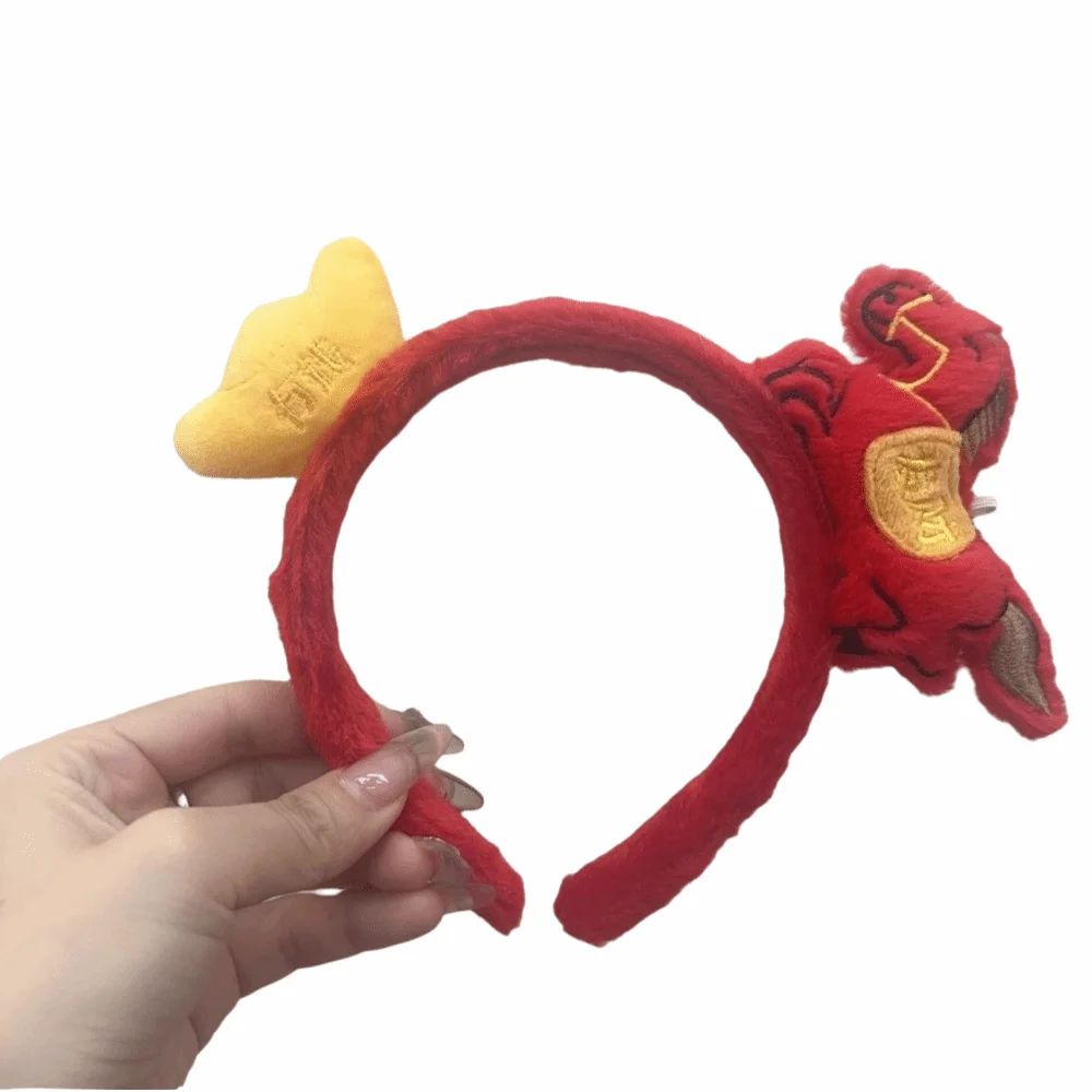 Gift Cartoon Horse Hair Hoop Red Exquisite Pony Headpiece Chinese Style Lucky Charm New Year Mascot Headband Celebration
Gift Cartoon Horse Hair Hoop Red Exquisite Pony Headpiece Chinese Style Lucky Charm New Year Mascot Headband Celebration