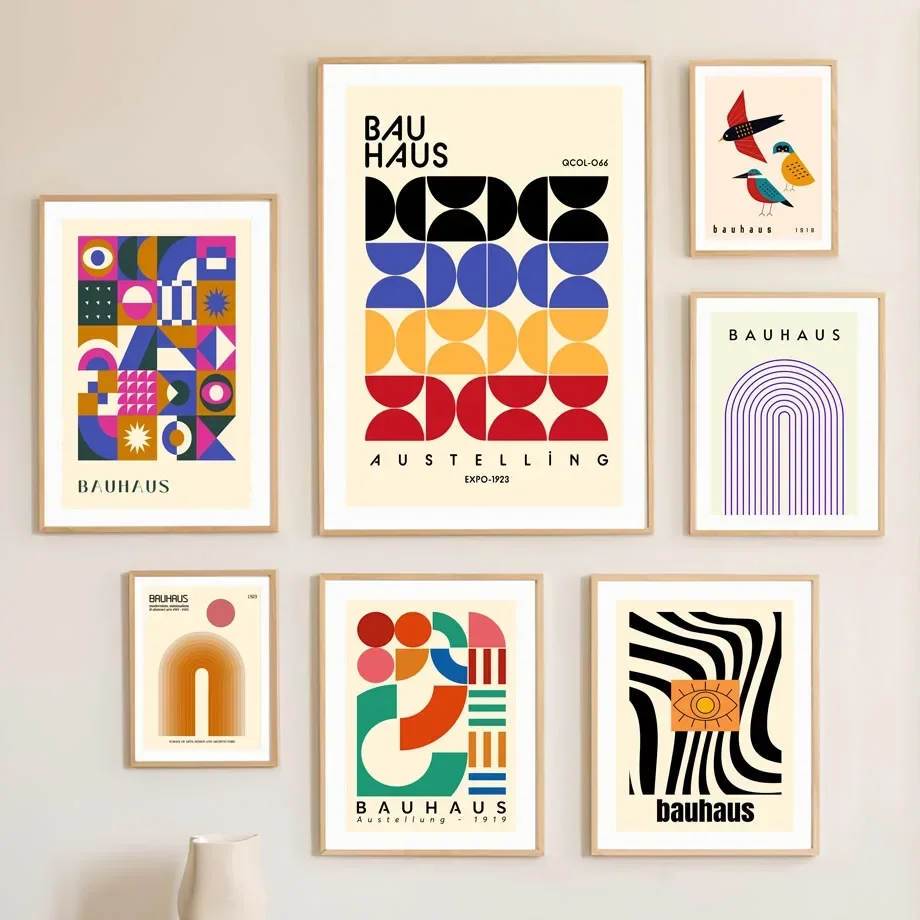 Bauhaus Abstract Line Eye Geometry Gallery Exhibition Wall Art Canvas Painting Posters And Prints Pictures For Living Room Decor
Bauhaus Abstract Line Eye Geometry Gallery Exhibition Wall Art Canvas Painting Posters And Prints Pictures For Living Room Decor