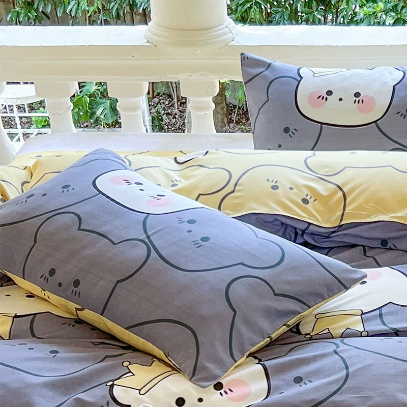 Cartoon Pillowcase Style Pillow Case Single Student Dormitory Bedding Household Envelope Pillowcases
Cartoon Pillowcase Style Pillow Case Single Student Dormitory Bedding Household Envelope Pillowcases