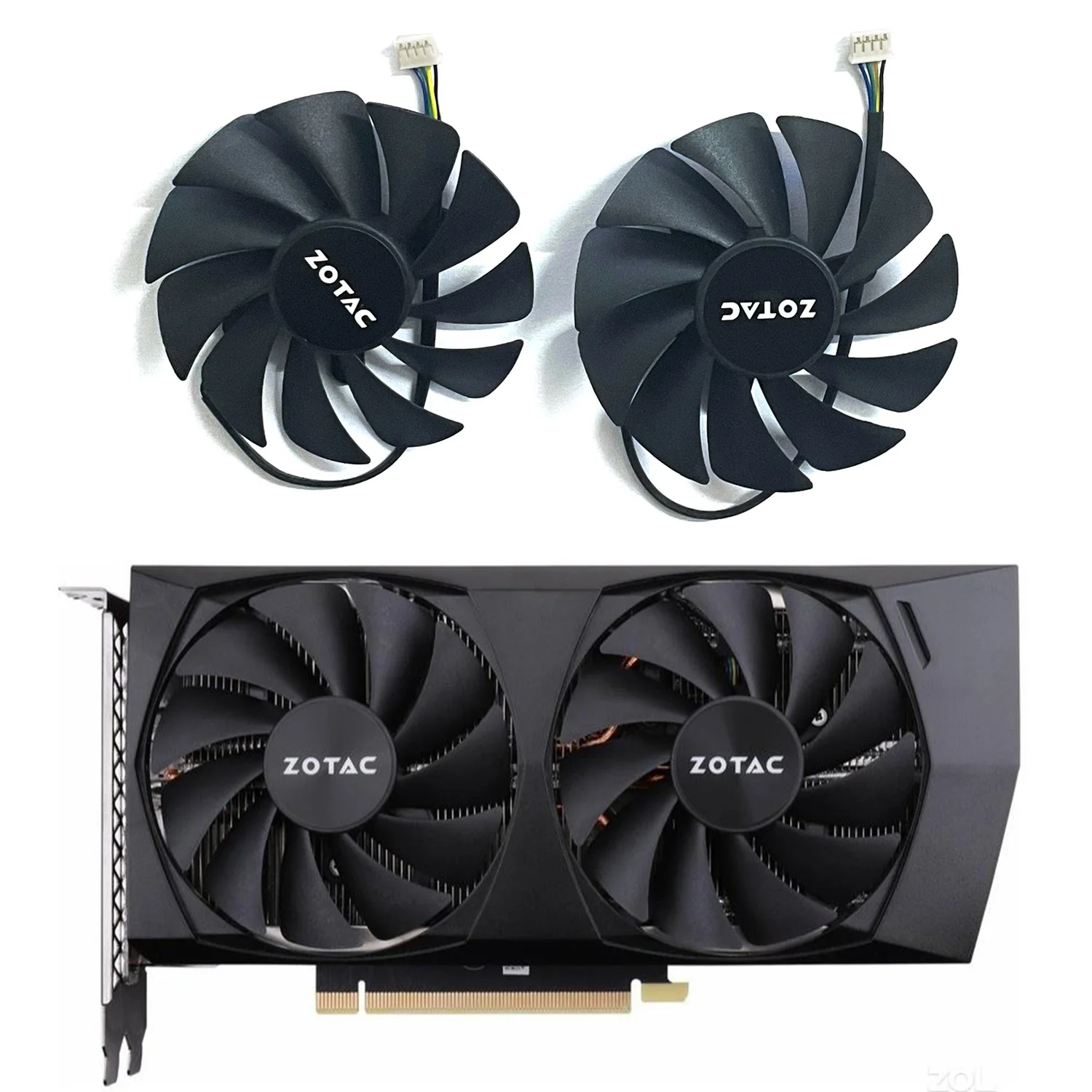 GA92S2U CF9015H12S 4PIN 89MM RTX3060TI GPU cooler for Zotac RTX3050 3060 3060ti RTX3050-8GD6 Destroyer HA graphics card cooling
GA92S2U CF9015H12S 4PIN 89MM RTX3060TI GPU cooler for Zotac RTX3050 3060 3060ti RTX3050-8GD6 Destroyer HA graphics card cooling