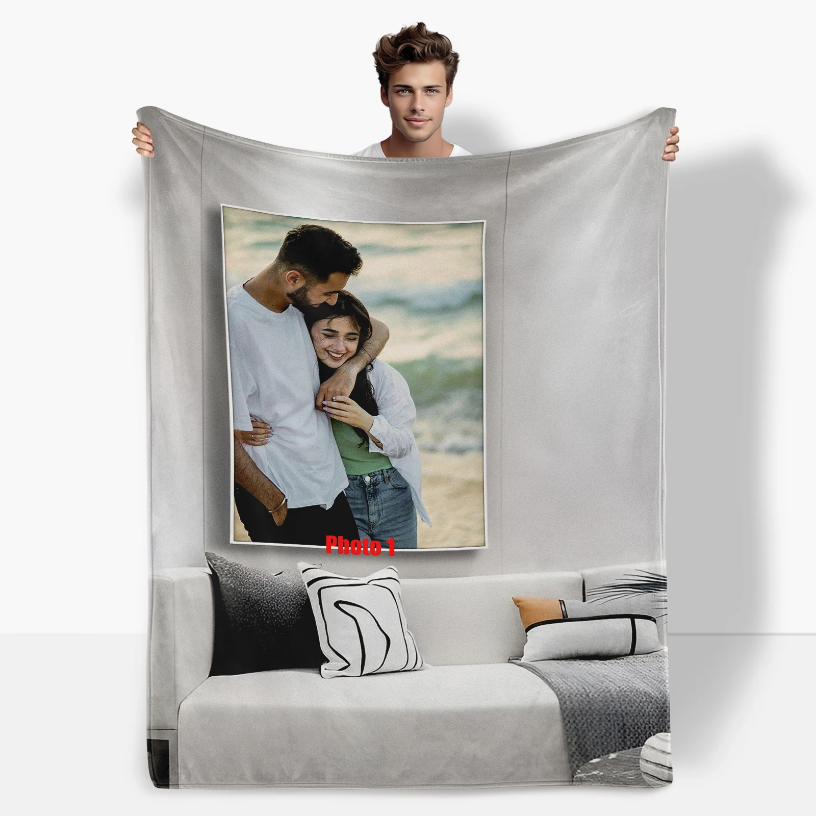 Custom Photo Blanket Personalized Design For Sofa Lamp Pillow Wall Throw Featuring Unique Home Decor Accent Thoughtful Gift Idea
Custom Photo Blanket Personalized Design For Sofa Lamp Pillow Wall Throw Featuring Unique Home Decor Accent Thoughtful Gift Idea