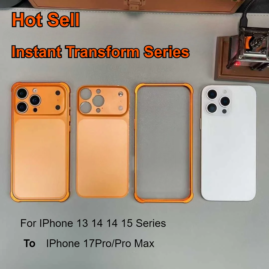 Original Color Alloy Heat Dissipation Frame Case For IPhone 13 14 15 16 Series Instant Upgrade 17 Pro Max Large Lens View Cover
Original Color Alloy Heat Dissipation Frame Case For IPhone 13 14 15 16 Series Instant Upgrade 17 Pro Max Large Lens View Cover