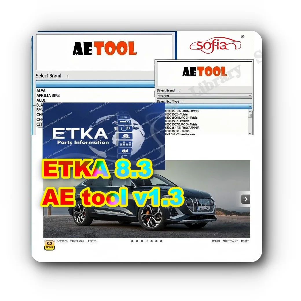 Etka8.3 software Multilingual Long-term availabilit+installation video+AETOOL IMMO REMOVER V1.3 software Software /IMMO Remove
Etka8.3 software Multilingual Long-term availabilit+installation video+AETOOL IMMO REMOVER V1.3 software Software /IMMO Remove