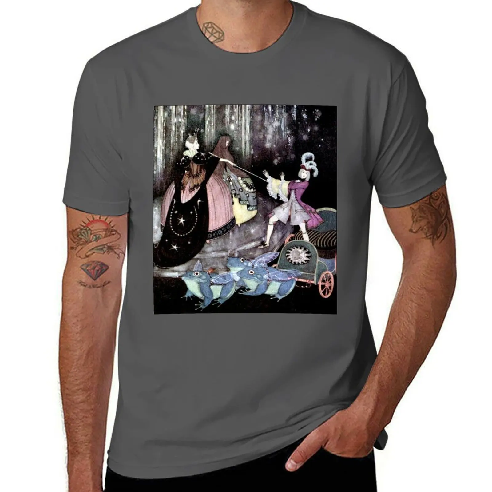 Edmund Dulac - The Blue Bird T-Shirt man t shirt cotton t shirts with prints T-Shirt
Edmund Dulac - The Blue Bird T-Shirt man t shirt cotton t shirts with prints T-Shirt