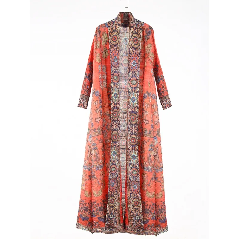 Длинный плащ с плиссированным принтом Абая, свободный эластичный халат больших размеров с длинными рукавами, женская консервативная одежда на Ближнем Востоке, 57 дюймов
Длинный плащ с плиссированным принтом Абая, свободный эластичный халат больших размеров с длинными рукавами, женская консервативная одежда на Ближнем Востоке, 57 дюймов