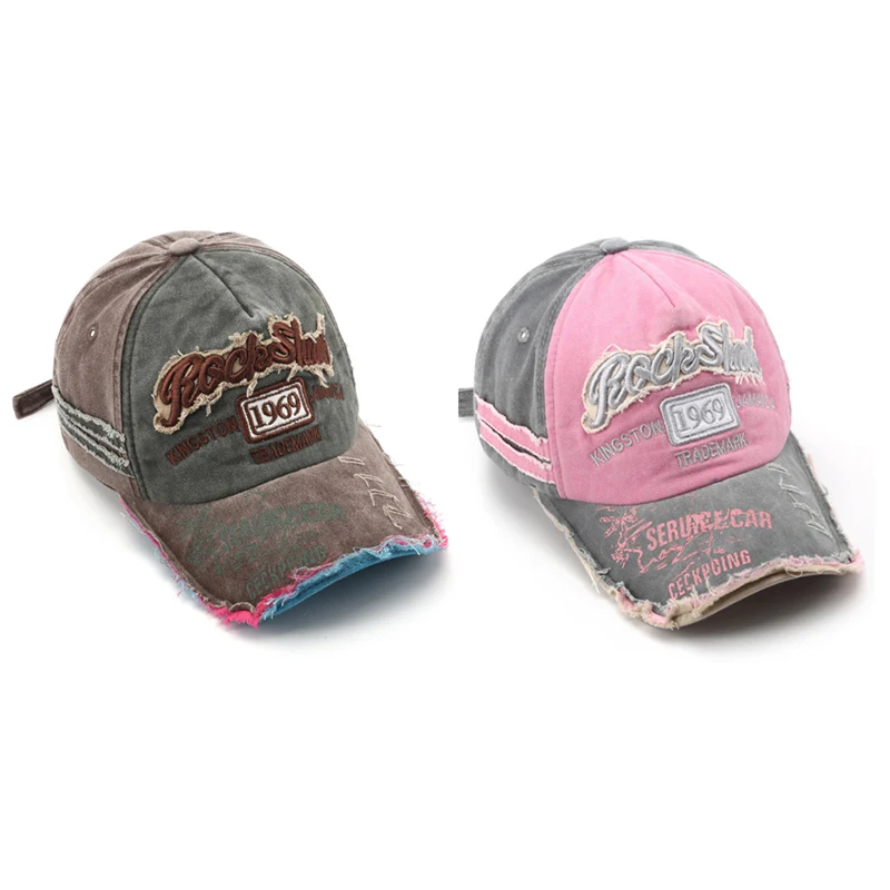 Fashionable Worn Out Baseball Cap With Distressed Edges Ground Edge Sun Hat Couple Sun Hat
Fashionable Worn Out Baseball Cap With Distressed Edges Ground Edge Sun Hat Couple Sun Hat