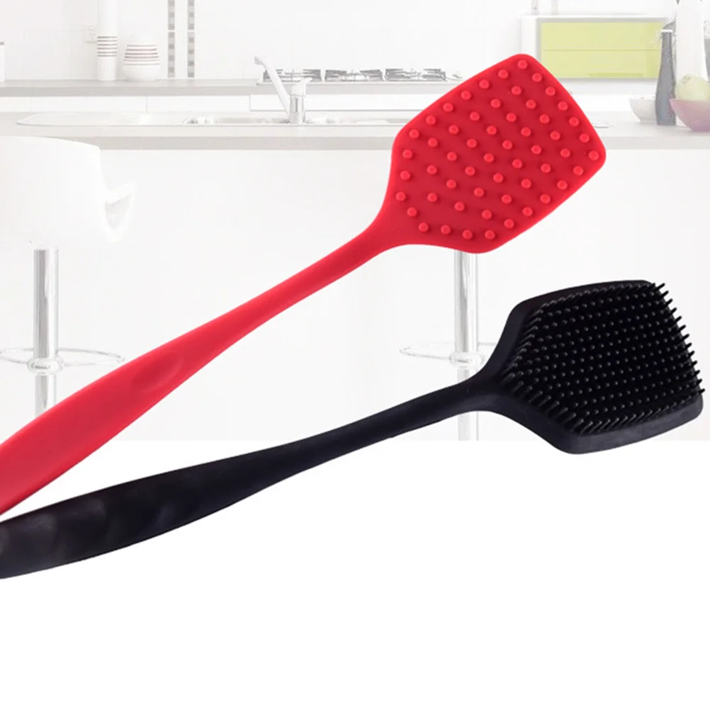 Long Handle Silicone Pot Dish Scrubber Non-Stick Stain Resistant Odorless Easy Storage Space Saving Kitchen Washing Tool Bowl
Long Handle Silicone Pot Dish Scrubber Non-Stick Stain Resistant Odorless Easy Storage Space Saving Kitchen Washing Tool Bowl