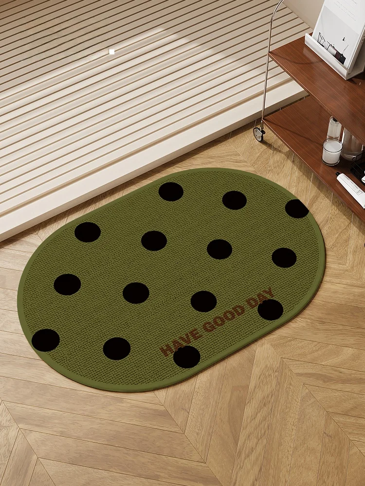 Water Absorbent Non Slip Batoom Mat Retro Simple Polka Dot Linen like Floor Carpet Home Toilet Entrance Door Rug Foot Pad
Water Absorbent Non Slip Batoom Mat Retro Simple Polka Dot Linen like Floor Carpet Home Toilet Entrance Door Rug Foot Pad