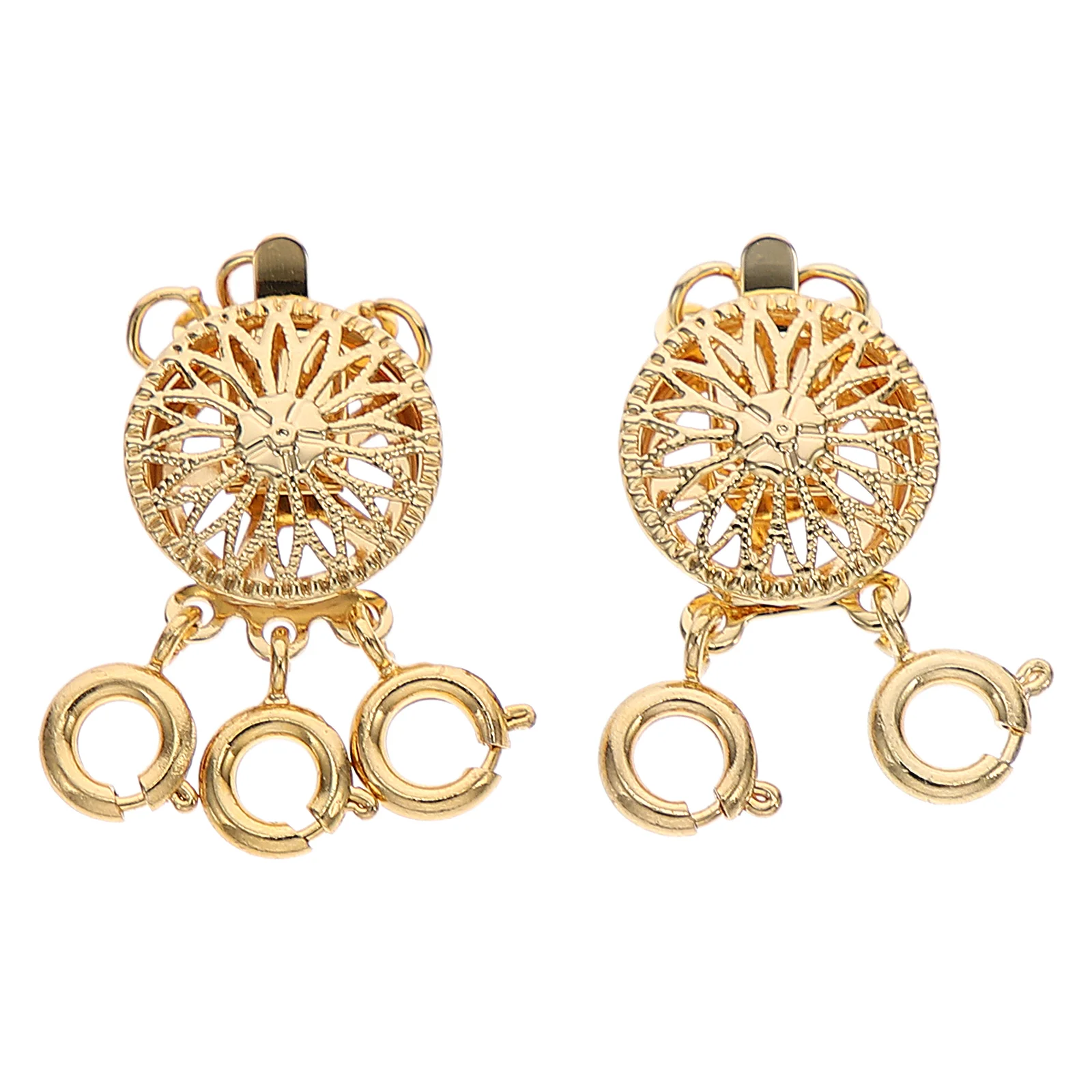 2 Pcs Necklace Separator Chain Layering Buckles Clasps Bracelet Earrings Jewelry Making Magnetic
2 Pcs Necklace Separator Chain Layering Buckles Clasps Bracelet Earrings Jewelry Making Magnetic
