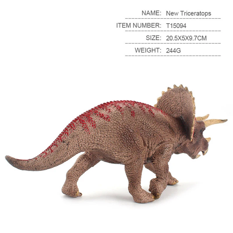 Highly Recommended Solid Simulation Triceratops Dinosaur Figurines Model For Decoration Birthday Gifts Children Ornament
Highly Recommended Solid Simulation Triceratops Dinosaur Figurines Model For Decoration Birthday Gifts Children Ornament
