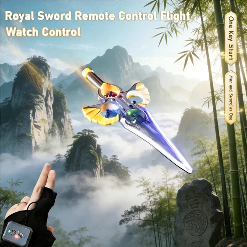 Радиоуправляемый дрон с летающим мечом и ручным управлением волновой волной, 3-скоростной трюковый самолет, светодиодные фонари для детей, подростков, взрослых, развлечения на воздухе
Радиоуправляемый дрон с летающим мечом и ручным управлением волновой волной, 3-скоростной трюковый самолет, светодиодные фонари для детей, подростков, взрослых, развлечения на воздухе